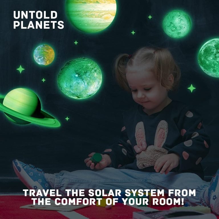 Unleash the cosmos in your room: 10 benefits of buying a glow in the dark planet for your ceiling