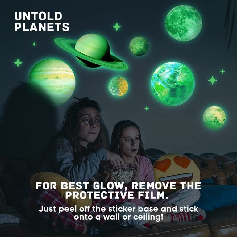 Amazon Glow in the Dark Stars and Planets for Ceiling