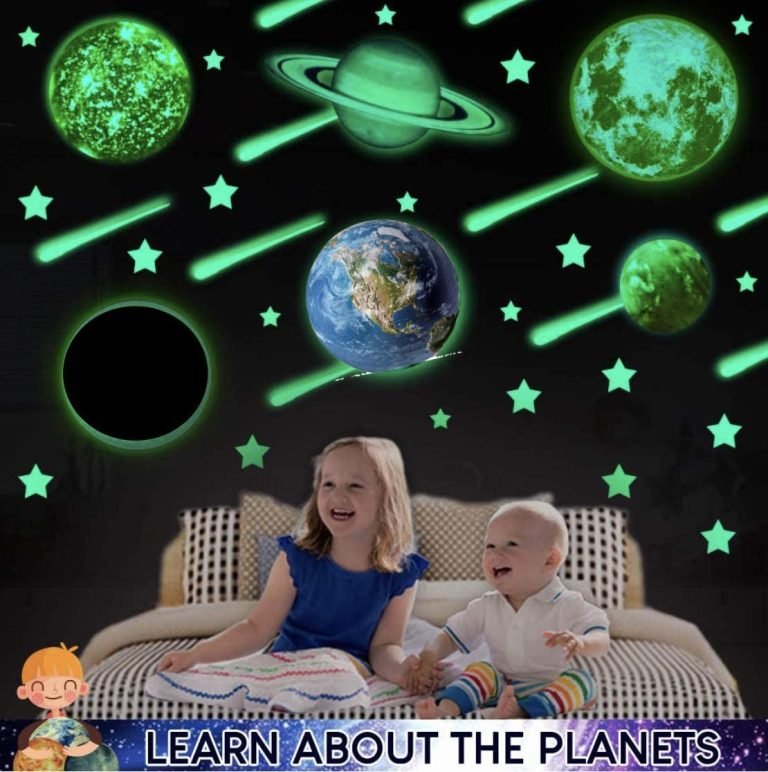 The Glow-in-the-Dark Planets’ Dance in the Bedroom
